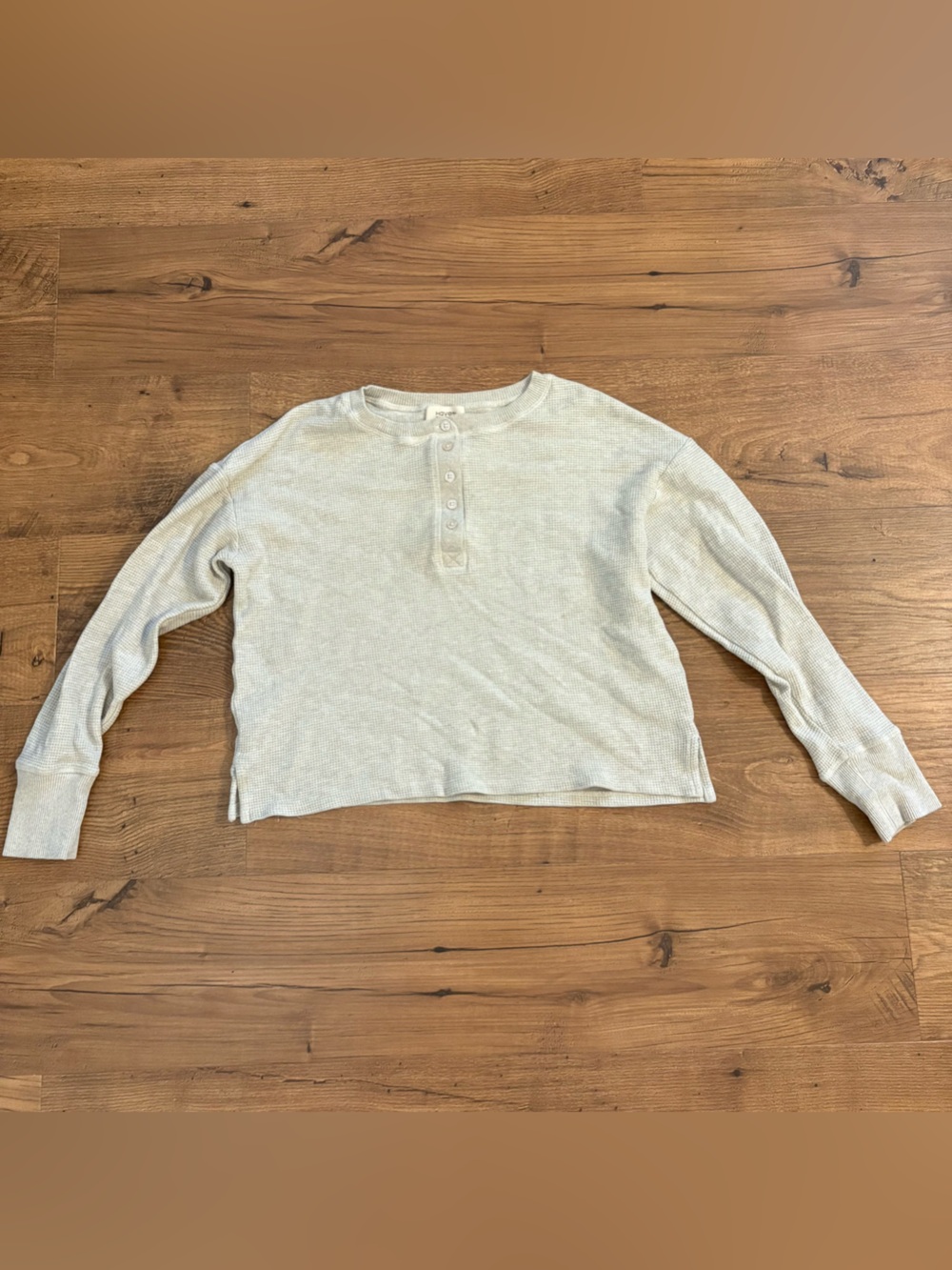 Haven Well Within Resti Organic Cotton Waffle Henley